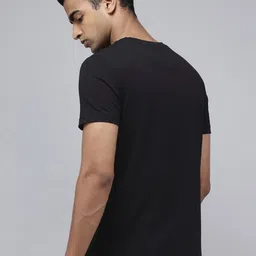 U.S. Polo Assn. Brand Logo Printed Pure Cotton Slim Fit T-shirt image 4