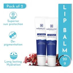 Mannlich Set Of 2 Lip Brightening Balm With SPF 50 - 20 g Each-picture-13