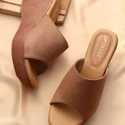 Trase Women's Beige Casual Wedges-image-35