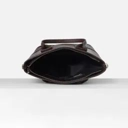 Allen Solly Brown Textured Tote image 5