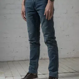 Turtle Blue Narrow Fit Jeans image 4