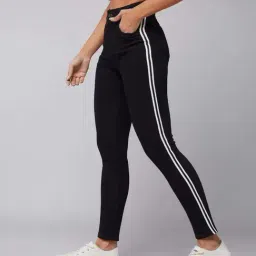 DOLCE CRUDO Black Plain Jeans image 3