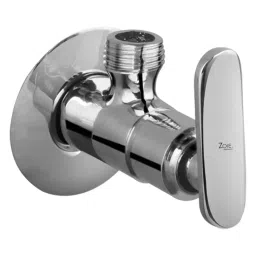 Zoie Tini Angle Valve, Z24003 Wall Mount, Chrome Finish-image-3