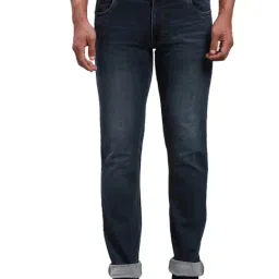 Parx Dark Blue Slim Fit Jeans-picture-18