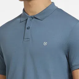 Jack & Jones Polo Collar Cotton T-shirt image 2