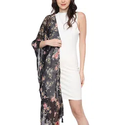 StoleVilla Women Pack of 6Printed Stole image 2