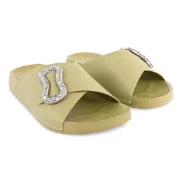 ROCIA By Regal Green Women Buckled Stylish Sandals image 2