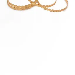 SGN fashion Gold Brass Bangles image 2