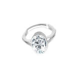 GenZcomplex Silver-Plated Brass Zircon Finger Ring-picture-45