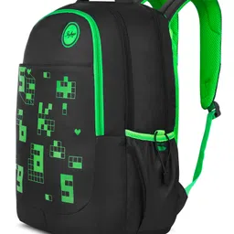 Skybags Backpack With Gaming Print Black - Height 18.11 Inches image 5