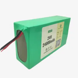WATTNINE® 24V 24000mAh/24Ah Rechargeable Lithium Battery with Warranty image 1