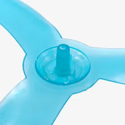 DC Motor Fan Blade 3-Wing Fan For Toy Motor Round Shape - 5.4 Inches image 2