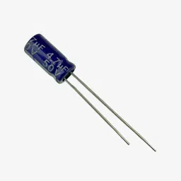 4.7uF 50V Electrolytic Capacitor image 1