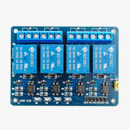 4-Channel 12V Relay Module with Optocoupler image 2