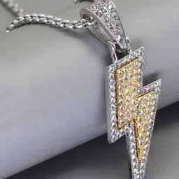 kazare Rhodium-Plated Quirky Pendants with Chains-picture-22