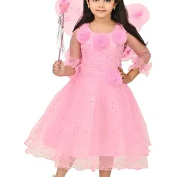 IKONIC FASHION Girls Pink Dresses-picture-21