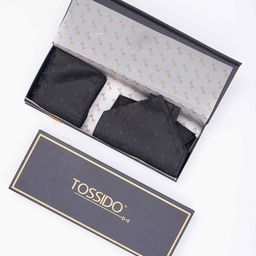 Tossido Men Woven Design Ascot & Pocket Square Accessory Gift-picture-37