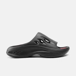 glitchez Men Textured Perforated Self Design Sliders image 5