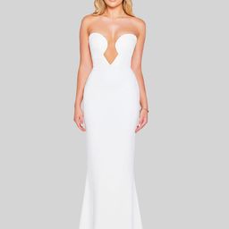 LULU & SKY Women Strapless Maxi Dress-picture-23