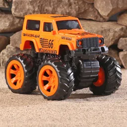 Monsto Friction Monster Truck - Orange-image-16