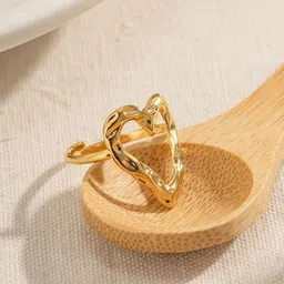 SUBHAGALANKAR Gold-Plated Adjustable Finger Ring-picture-20