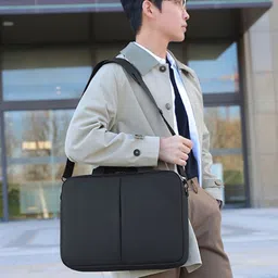 StyleCast Men Two Handled Water Resistant Laptop Bag-picture-25
