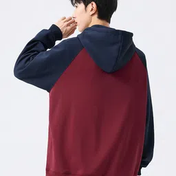 StyleCast x Revolte Men Solid Hooded Sweatshirt image 4