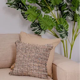 ONSETHOMES Self Design Cushion Cover image 1