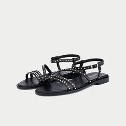 Oroh Women Open Toe Flats-image-10