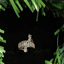 NIPSTec Stone-Studded Adjustable Finger Ring image 3