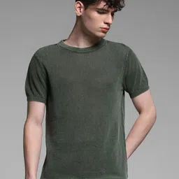 Jack & Jones Men Raw Edge T-shirt image 1