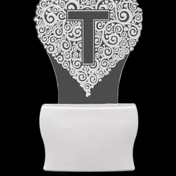 SOMIL Green & Blue Textured Glass Abstract Shaped Wall Lamp image 5