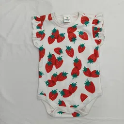 BLUMBUDS Girls Pack Of 3 Printed Pure Cotton Bodysuits-picture-17