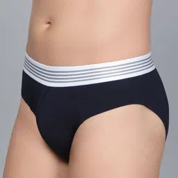 Mast & Harbour Pack Of 2 Mid-Rise Basic Briefs MnH_001_BRF_NB_BLK_2PC image 3