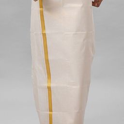 Ramraj Men Zari Border Tissue Dhoti-picture-49