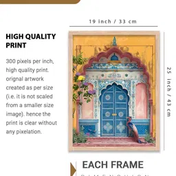 WALLLANE Brown Wood Wall Art image 4