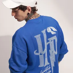 HIGHLANDER Men Typography Printed Round Neck Pullover Sweatshirt-picture-39