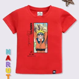 YK X Minute Mirth Boys Naruto Printed Cotton T-shirt-picture-13