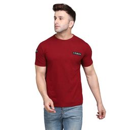 BEYOU FASHION Round Neck Short Sleeves Slim Fit T-shirt-picture-27