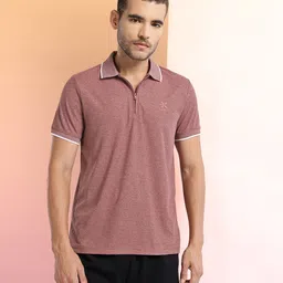 HRX by Hrithik Roshan Men Polo Collar T-shirt image 5