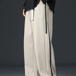 KAJARU Men Stain Resistant Relaxed Fit Korean Pants Trousers-picture-10