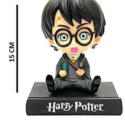 AUGEN Black Harry Potter 2 Figure Bobblehead Showpiece image 5