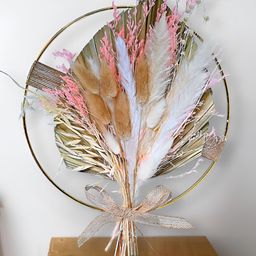 Cortina Brown & White Boho Round Wall Hanging-picture-21