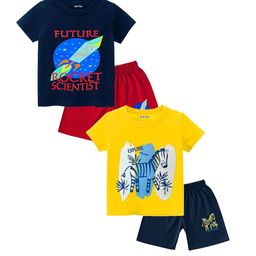 FRENCH KLEIDER Boys Printed T-shirt with Shorts-picture-18