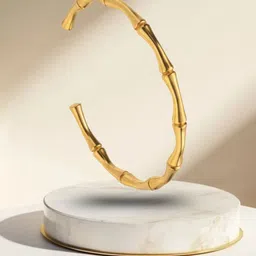 RKB Sales Women Cubic Zirconia Antique Gold-Plated Cuff Bracelet-picture-29