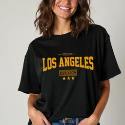 Moda Rapido Women Typography Printed T-shirt-image-48
