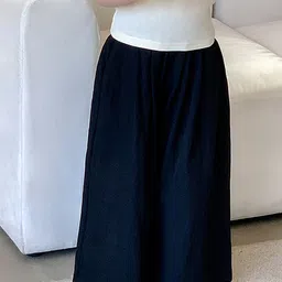 LULU & SKY Girls Loose Fit High-Rise Trousers image 4