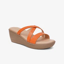 POPPYPINK Women Open Toe Wedge Heel Sandals image 3