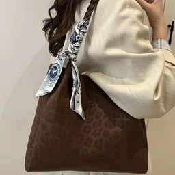 StyleCast x Revolte Oversized Shopper Tote Bag with Quilted image 3