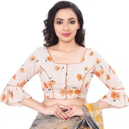 rene Square Neck Women Blouse-picture-16